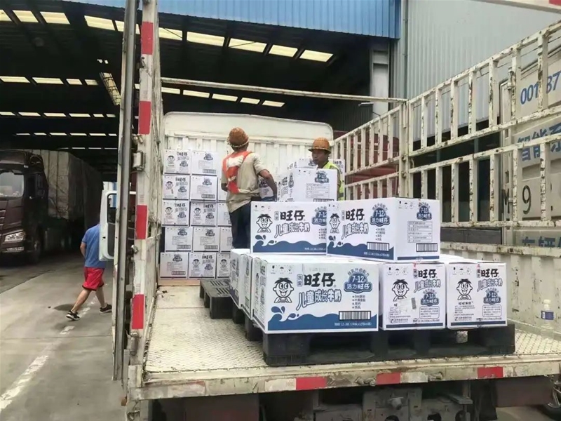 旺旺捐出2千万货值产品支援河南