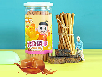 正旺宝贝爱棒棒饼干 香浓酥脆 尽在“掌”握