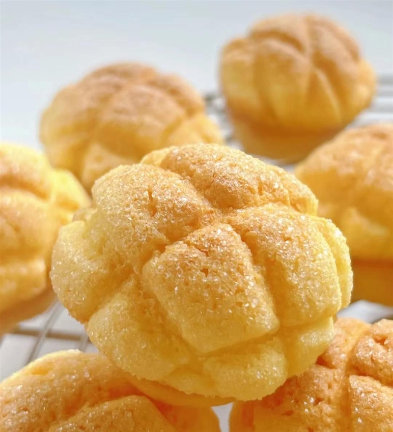 孩子早餐走红朋友圈：迷你菠萝包 烘焙的满足感