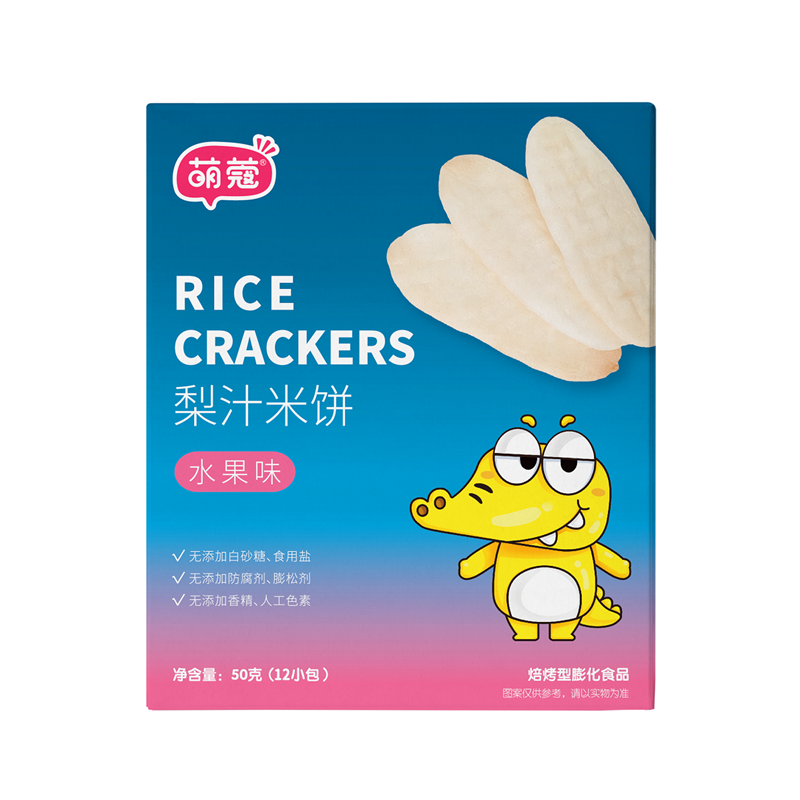 萌蔻梨汁米餅（水果味）